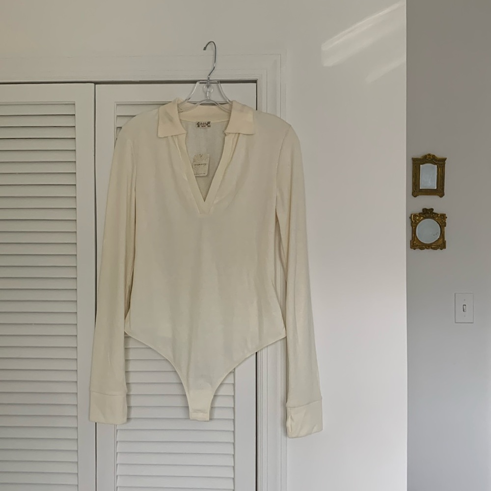 NWT Free People Do It Right Bodysuit